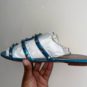 Valentino Garavani Women’s Rockstud Slide Sandals